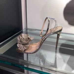 Christian Louboutin Shoes - CHRISTIAN LOUBOUTIN Fossiliza Clear Ankle Sandal Christian Louboutin Shoes - CHRISTIAN LOUBOUTIN Fossiliza Clear Ankle Sandal
